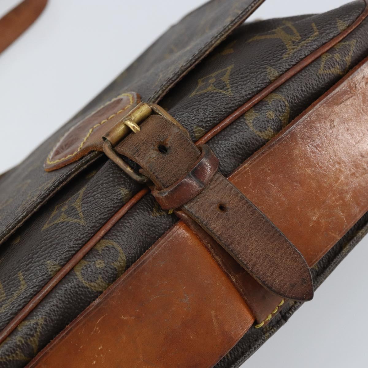 LOUIS VUITTON Monogram Cartouchiere GM Shoulder Bag M51252 LV Auth 166514