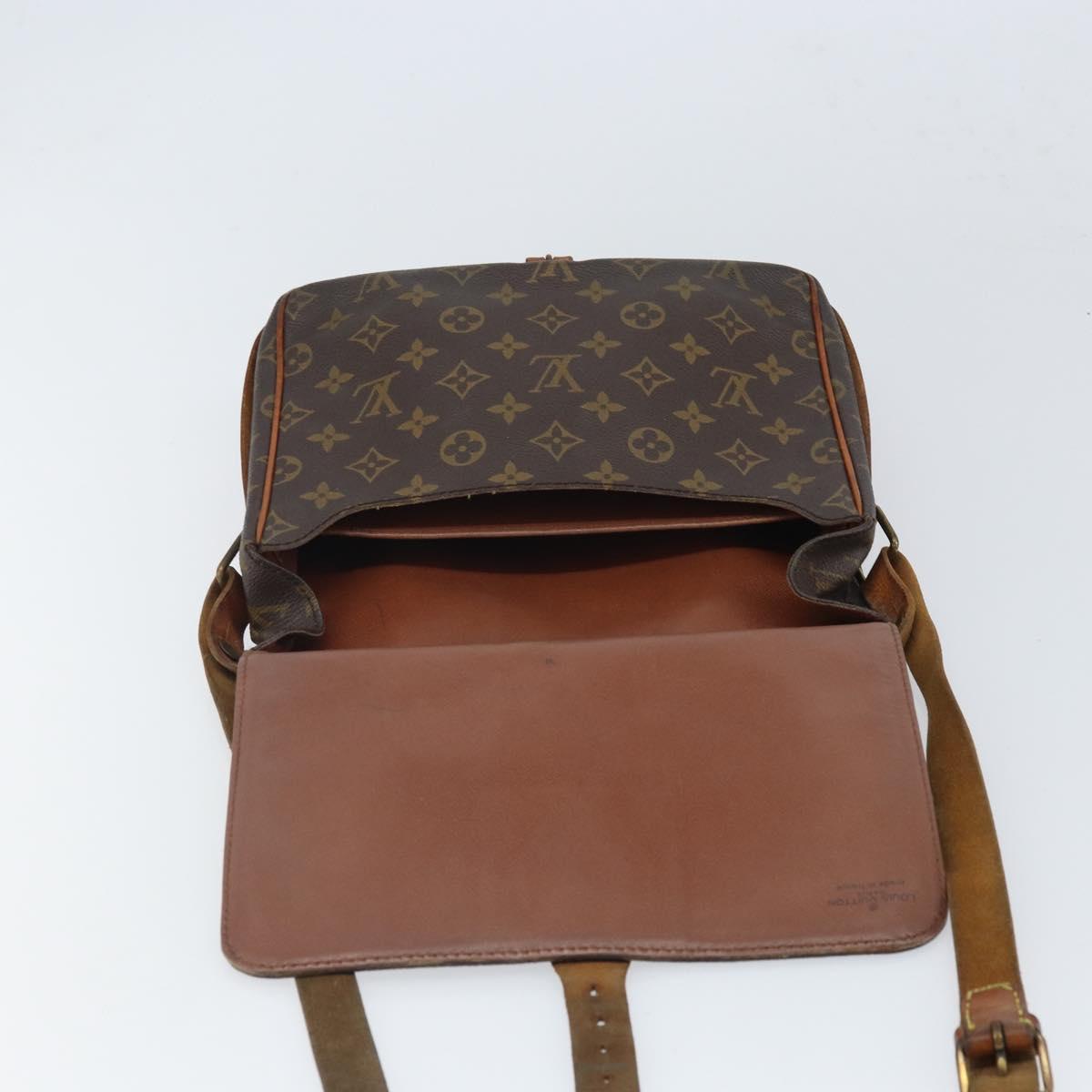 LOUIS VUITTON Monogram Cartouchiere GM Shoulder Bag M51252 LV Auth 166514