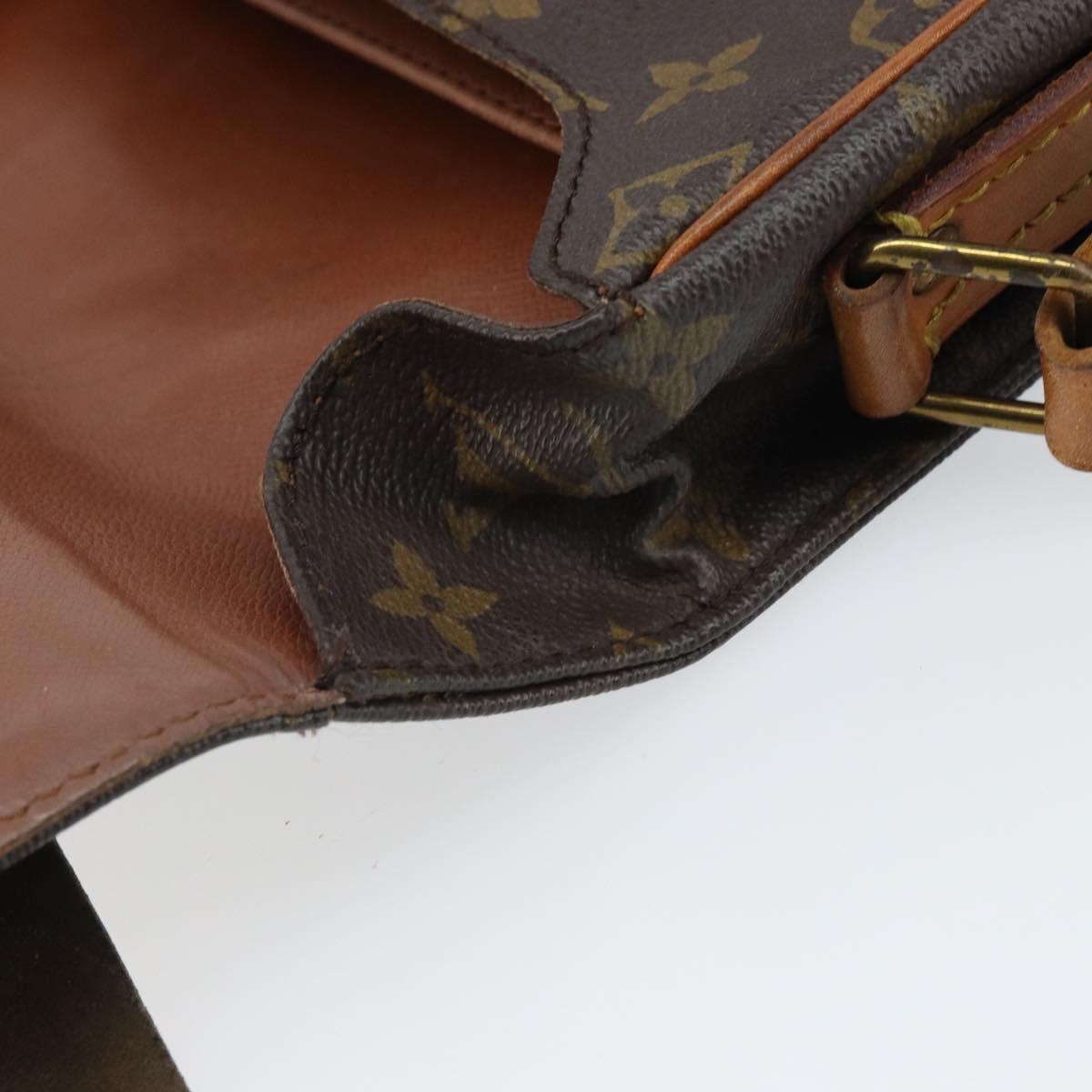 LOUIS VUITTON Monogram Cartouchiere GM Shoulder Bag M51252 LV Auth 166514