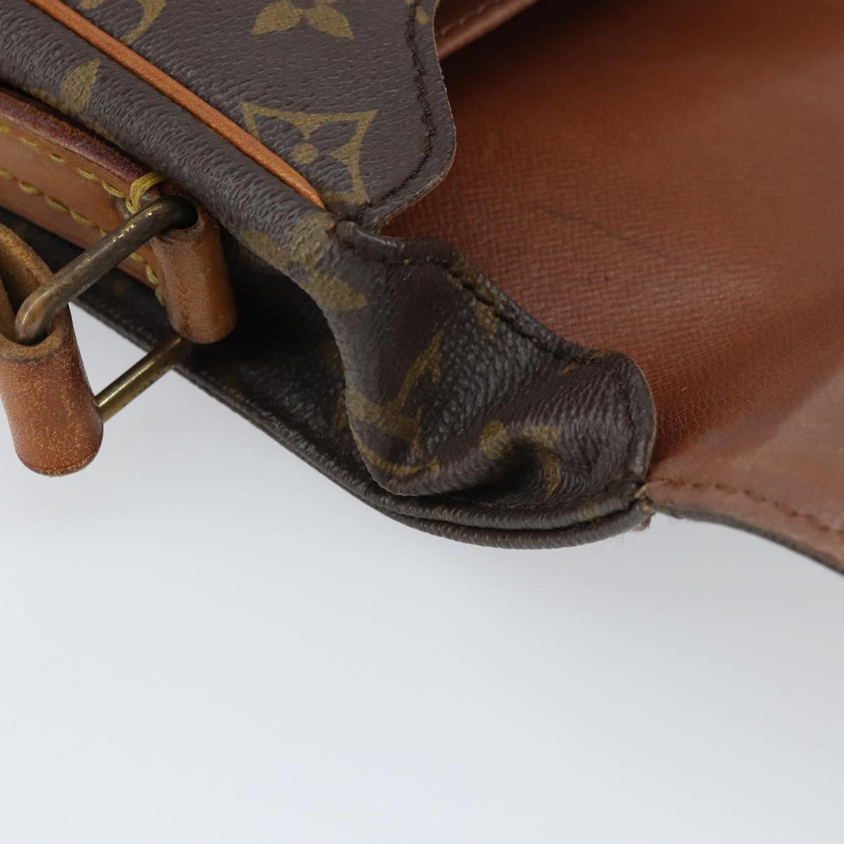 LOUIS VUITTON Monogram Cartouchiere GM Shoulder Bag M51252 LV Auth 166514