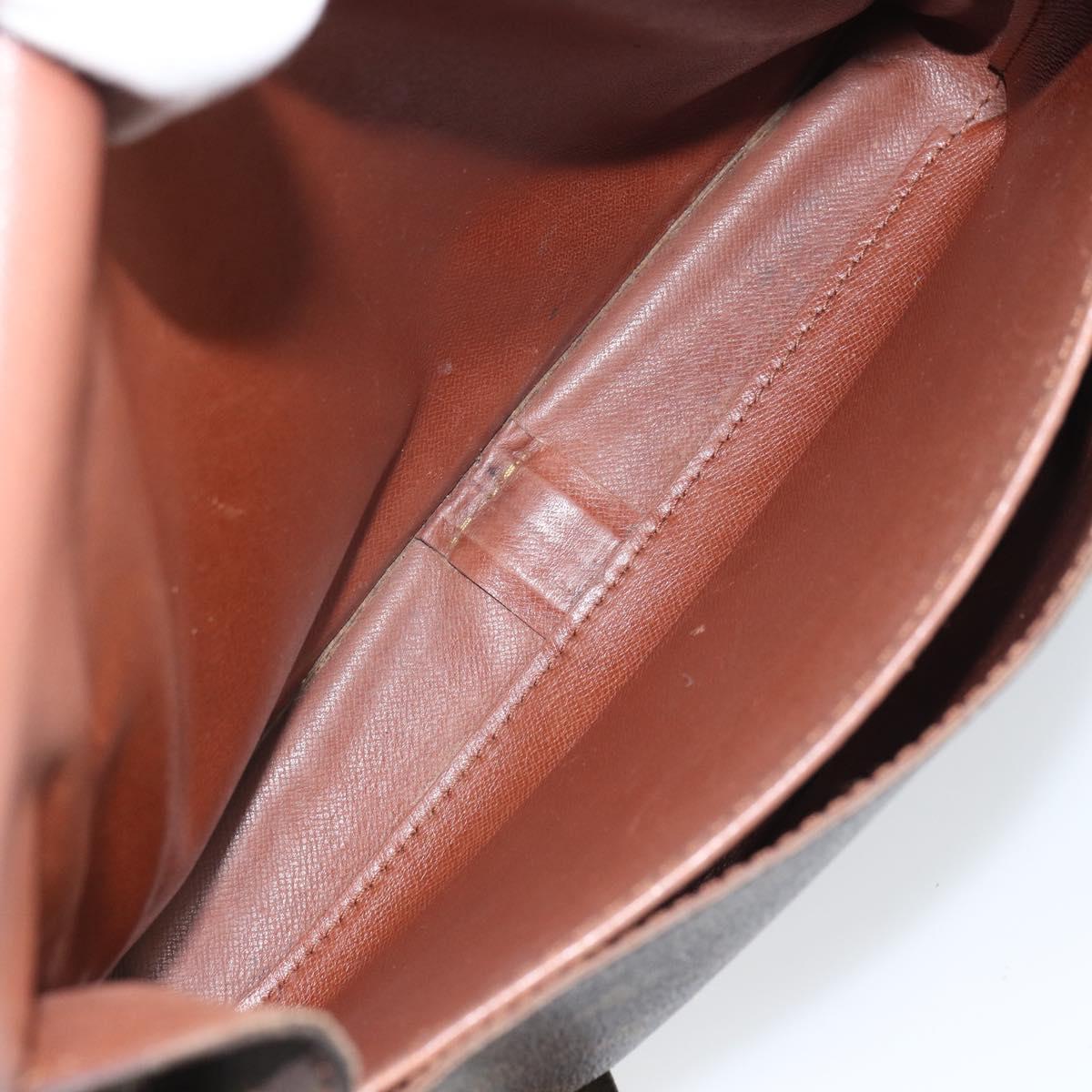 LOUIS VUITTON Monogram Cartouchiere GM Shoulder Bag M51252 LV Auth 166514