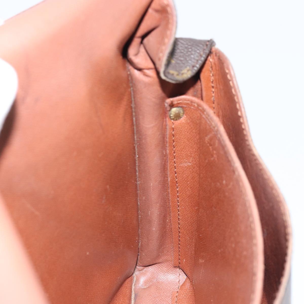 LOUIS VUITTON Monogram Cartouchiere GM Shoulder Bag M51252 LV Auth 166514