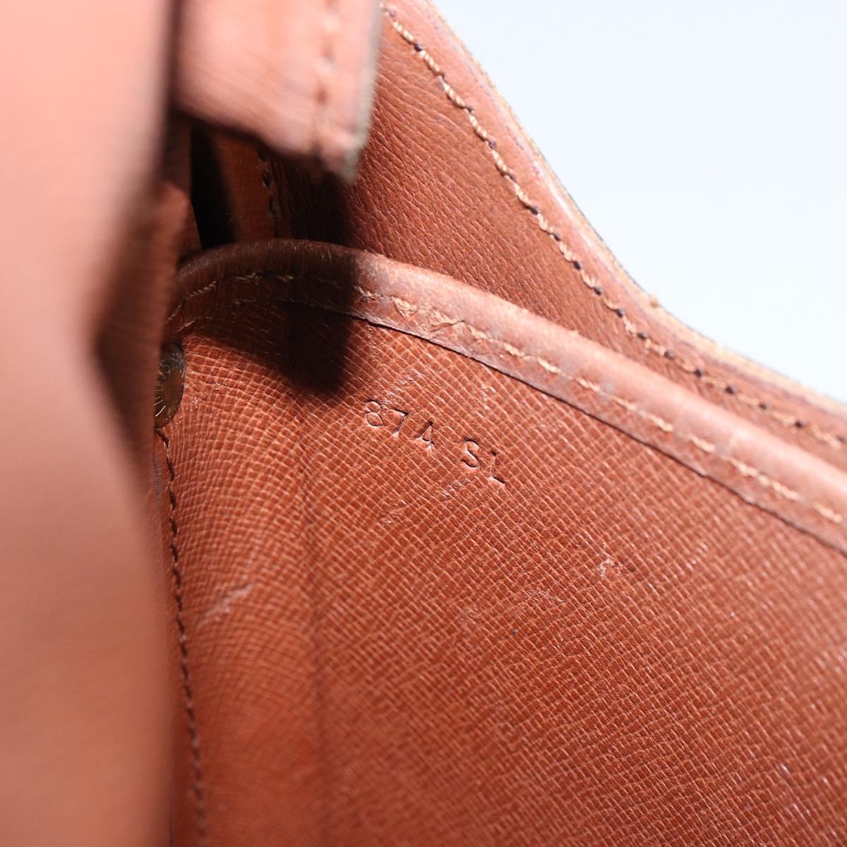 LOUIS VUITTON Monogram Cartouchiere GM Shoulder Bag M51252 LV Auth 166514