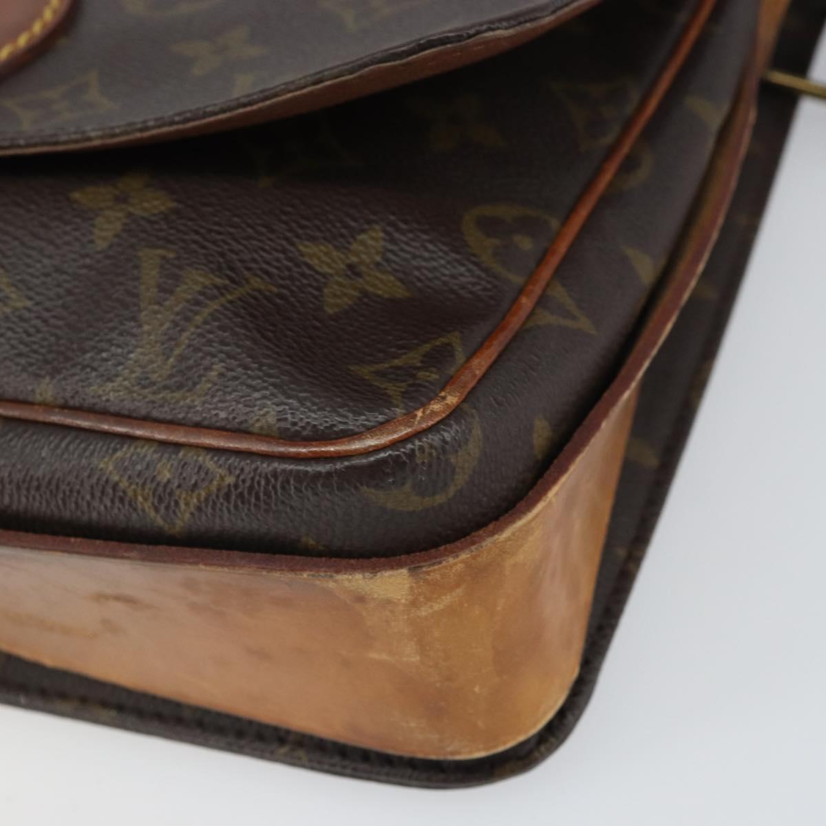 LOUIS VUITTON Monogram Cartouchiere GM Shoulder Bag M51252 LV Auth 166516