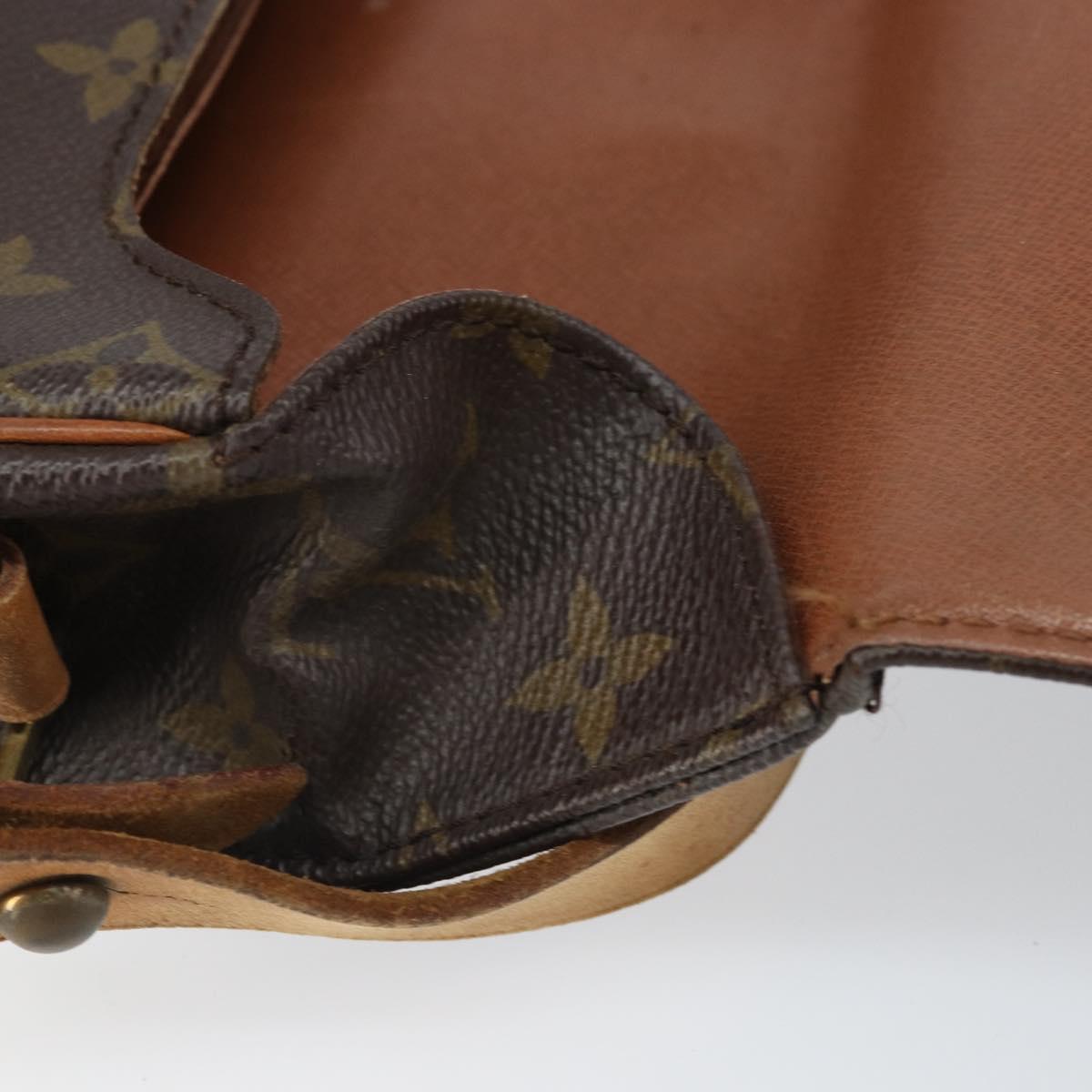 LOUIS VUITTON Monogram Cartouchiere GM Shoulder Bag M51252 LV Auth 166516