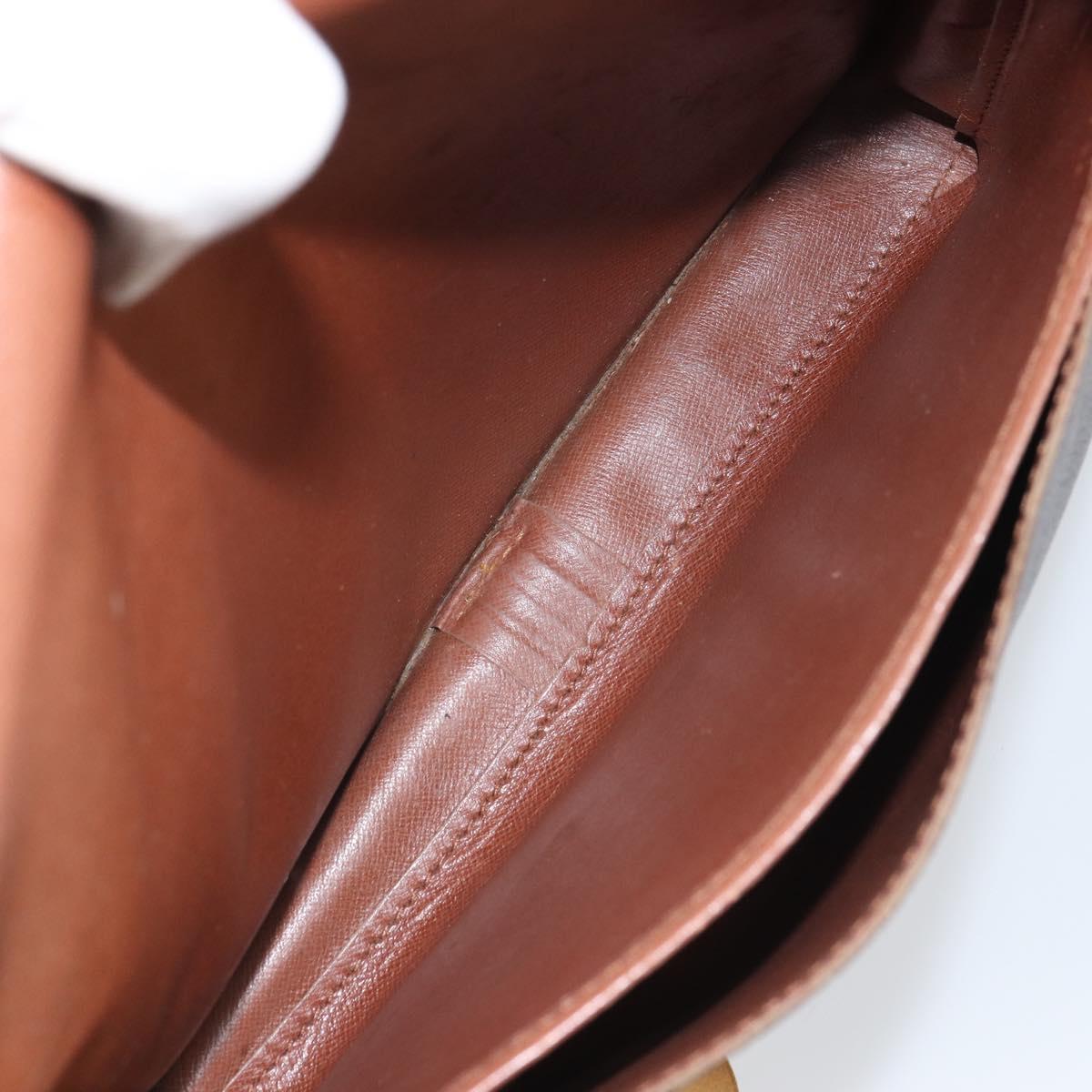 LOUIS VUITTON Monogram Cartouchiere GM Shoulder Bag M51252 LV Auth 166516