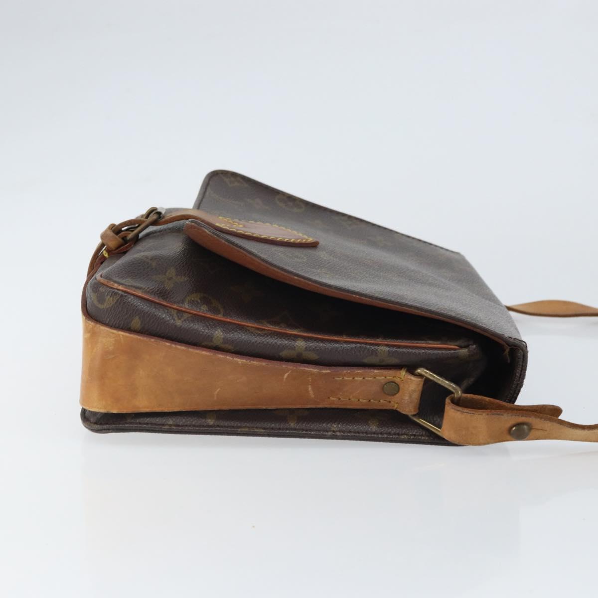 LOUIS VUITTON Monogram Cartouchiere GM Shoulder Bag M51252 LV Auth 166516