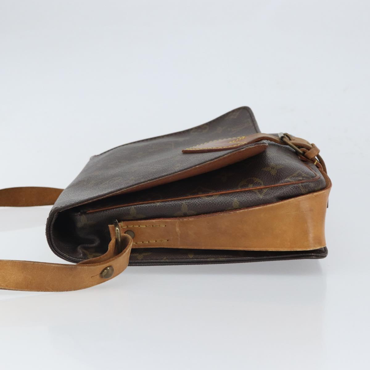 LOUIS VUITTON Monogram Cartouchiere GM Shoulder Bag M51252 LV Auth 166516