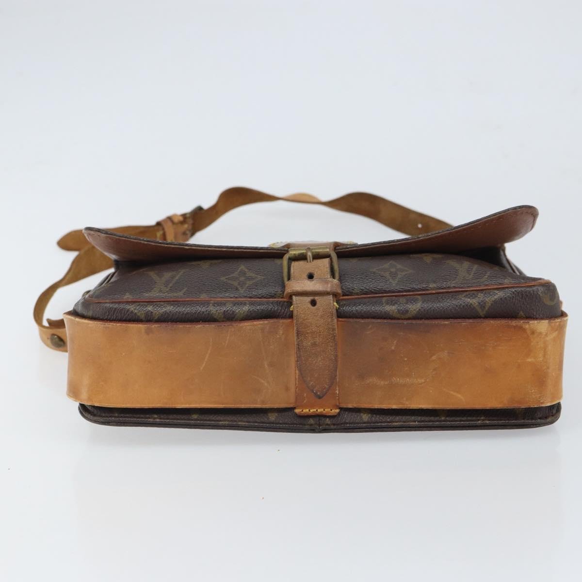 LOUIS VUITTON Monogram Cartouchiere GM Shoulder Bag M51252 LV Auth 166516