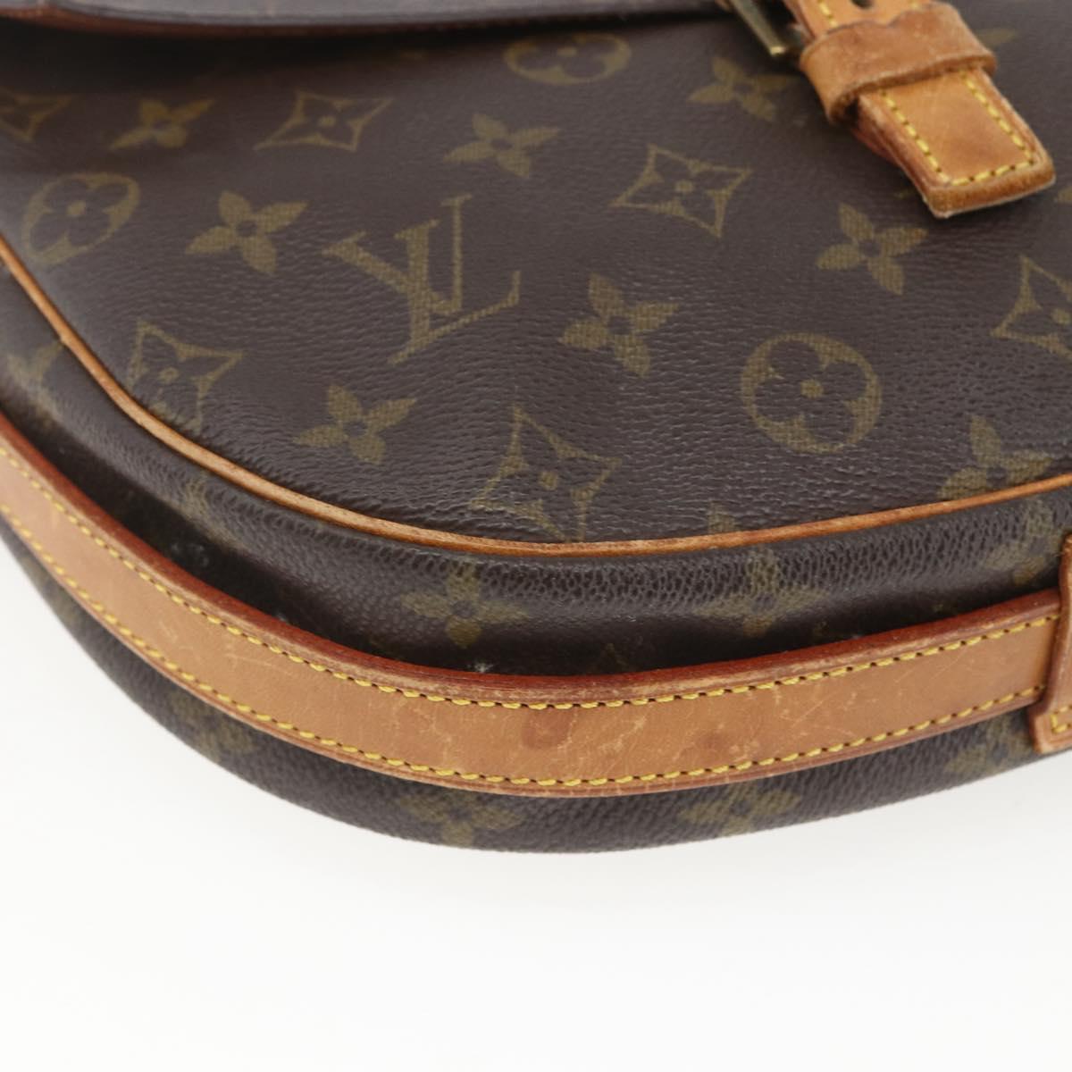 LOUIS VUITTON Monogram Jeune Fille GM Shoulder Bag M51225 LV Auth 166517