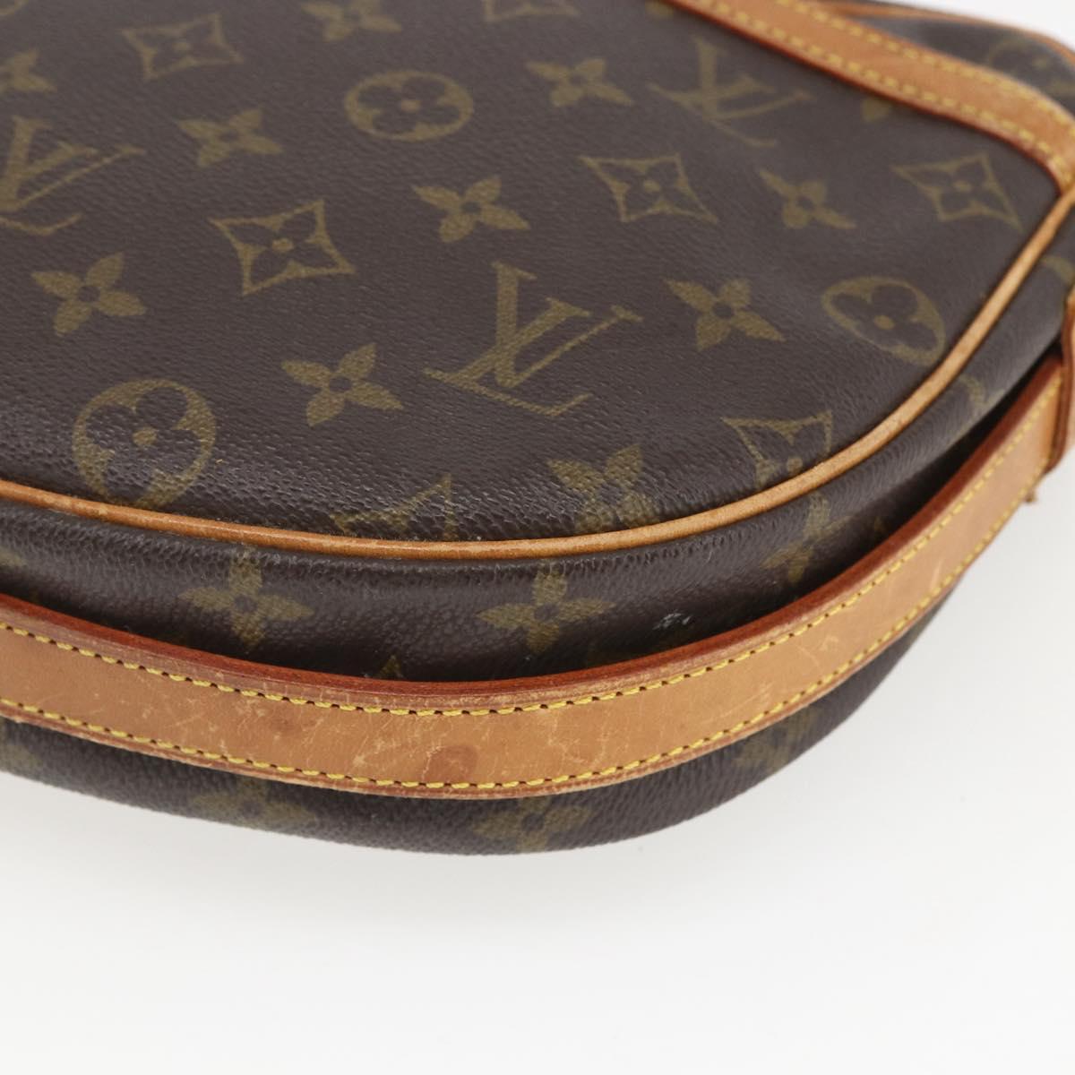 LOUIS VUITTON Monogram Jeune Fille GM Shoulder Bag M51225 LV Auth 166517
