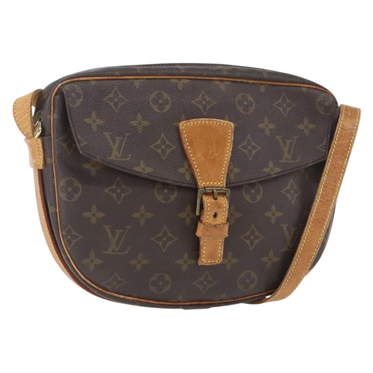 LOUIS VUITTON Monogram Jeune Fille GM Shoulder Bag M51225 LV Auth 166517