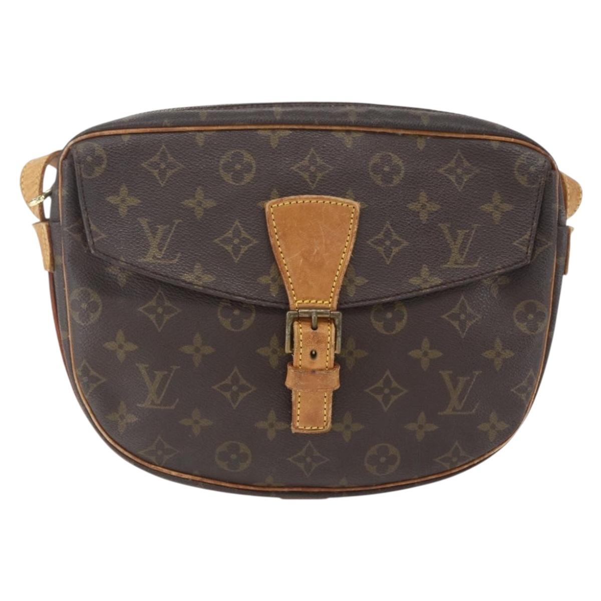 LOUIS VUITTON Monogram Jeune Fille GM Shoulder Bag M51225 LV Auth 166517