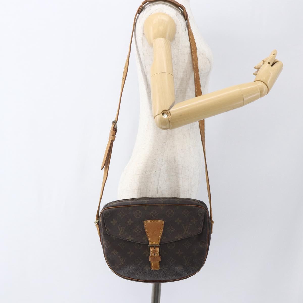 LOUIS VUITTON Monogram Jeune Fille GM Shoulder Bag M51225 LV Auth 166517