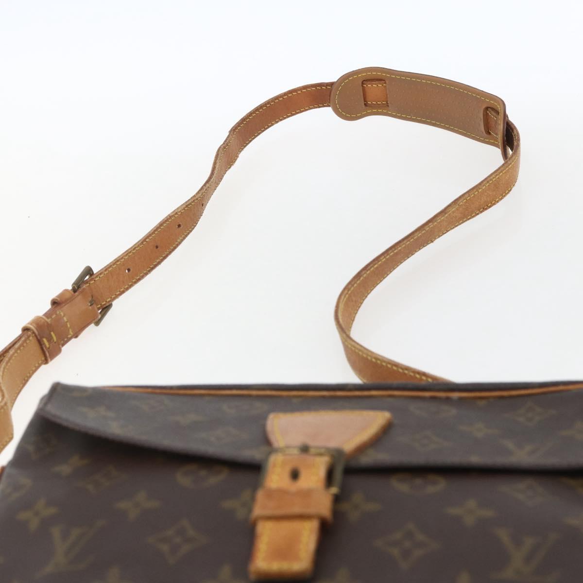 LOUIS VUITTON Monogram Jeune Fille GM Shoulder Bag M51225 LV Auth 166517