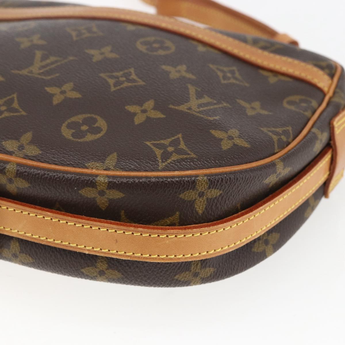 LOUIS VUITTON Monogram Jeune Fille MM Shoulder Bag M51226 LV Auth 166520