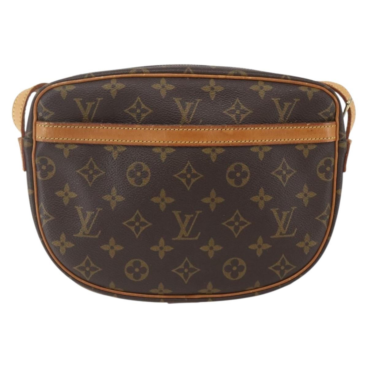 LOUIS VUITTON Monogram Jeune Fille MM Shoulder Bag M51226 LV Auth 166520