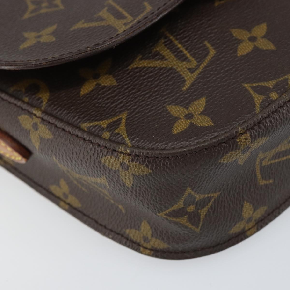 LOUIS VUITTON Monogram Saint Cloud PM Shoulder Bag M51244 LV Auth 166523