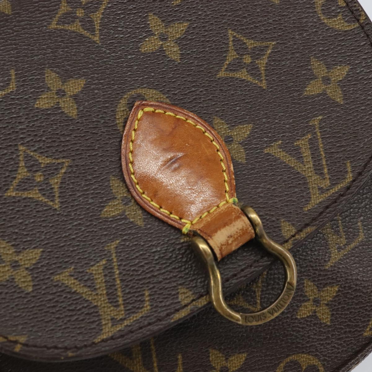 LOUIS VUITTON Monogram Saint Cloud PM Shoulder Bag M51244 LV Auth 166523