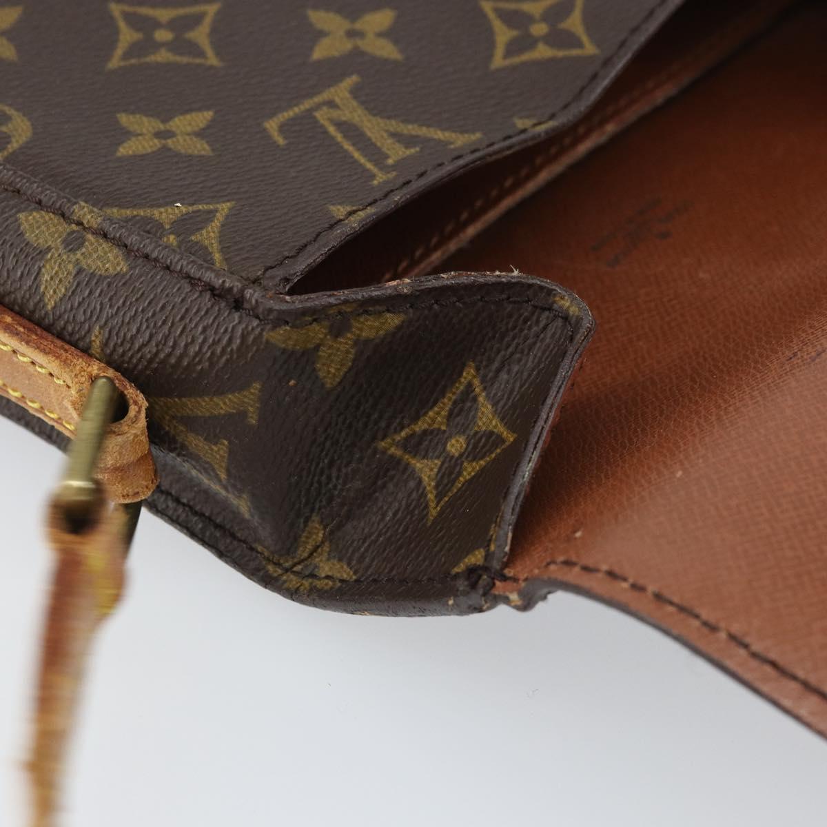 LOUIS VUITTON Monogram Saint Cloud PM Shoulder Bag M51244 LV Auth 166523