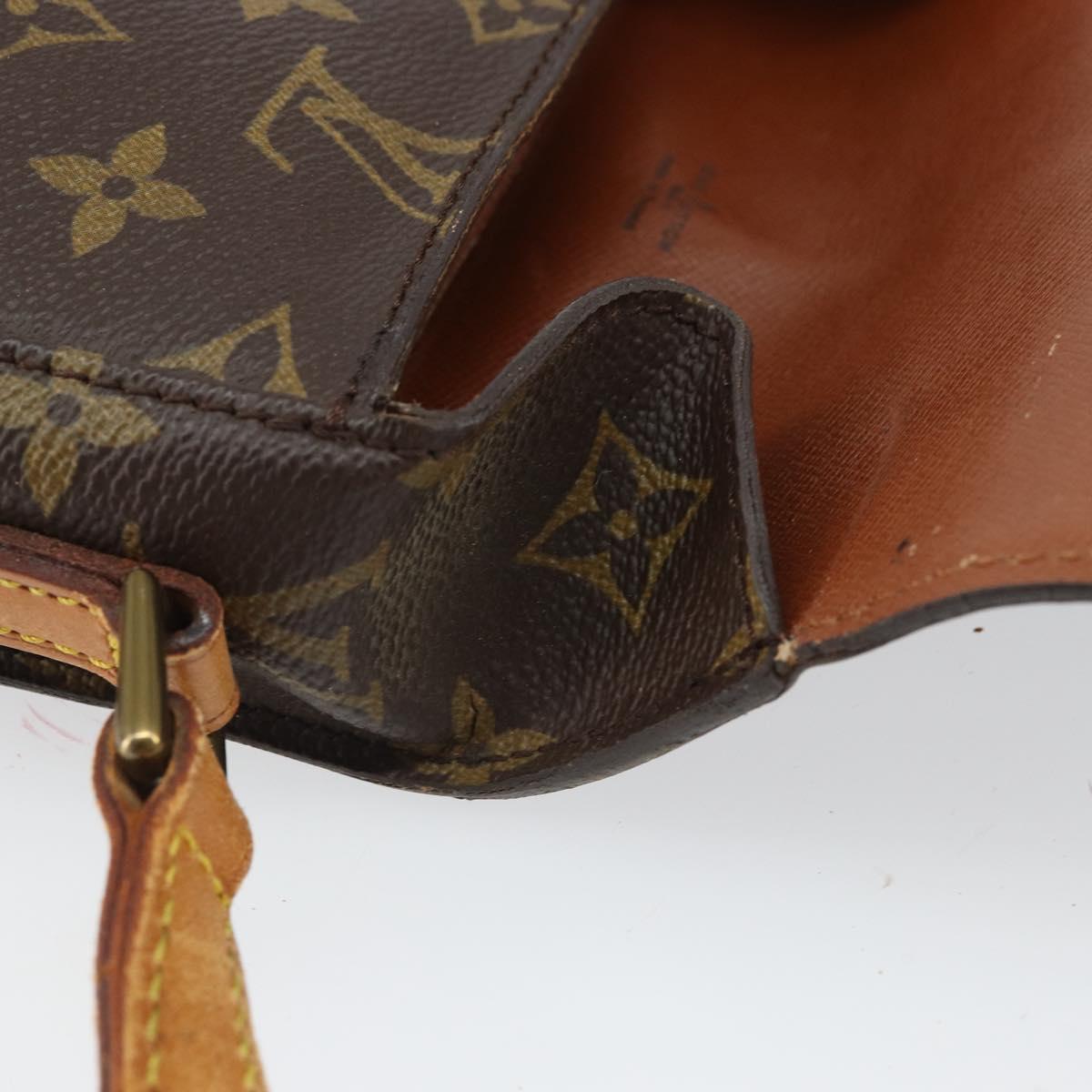 LOUIS VUITTON Monogram Saint Cloud PM Shoulder Bag M51244 LV Auth 166524