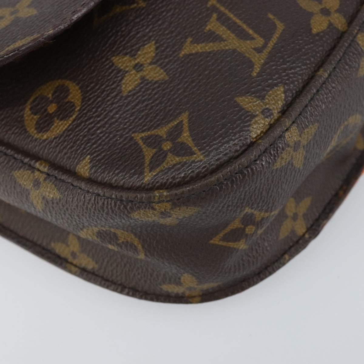 LOUIS VUITTON Monogram Saint Cloud MM Shoulder Bag M51243 LV Auth 166526