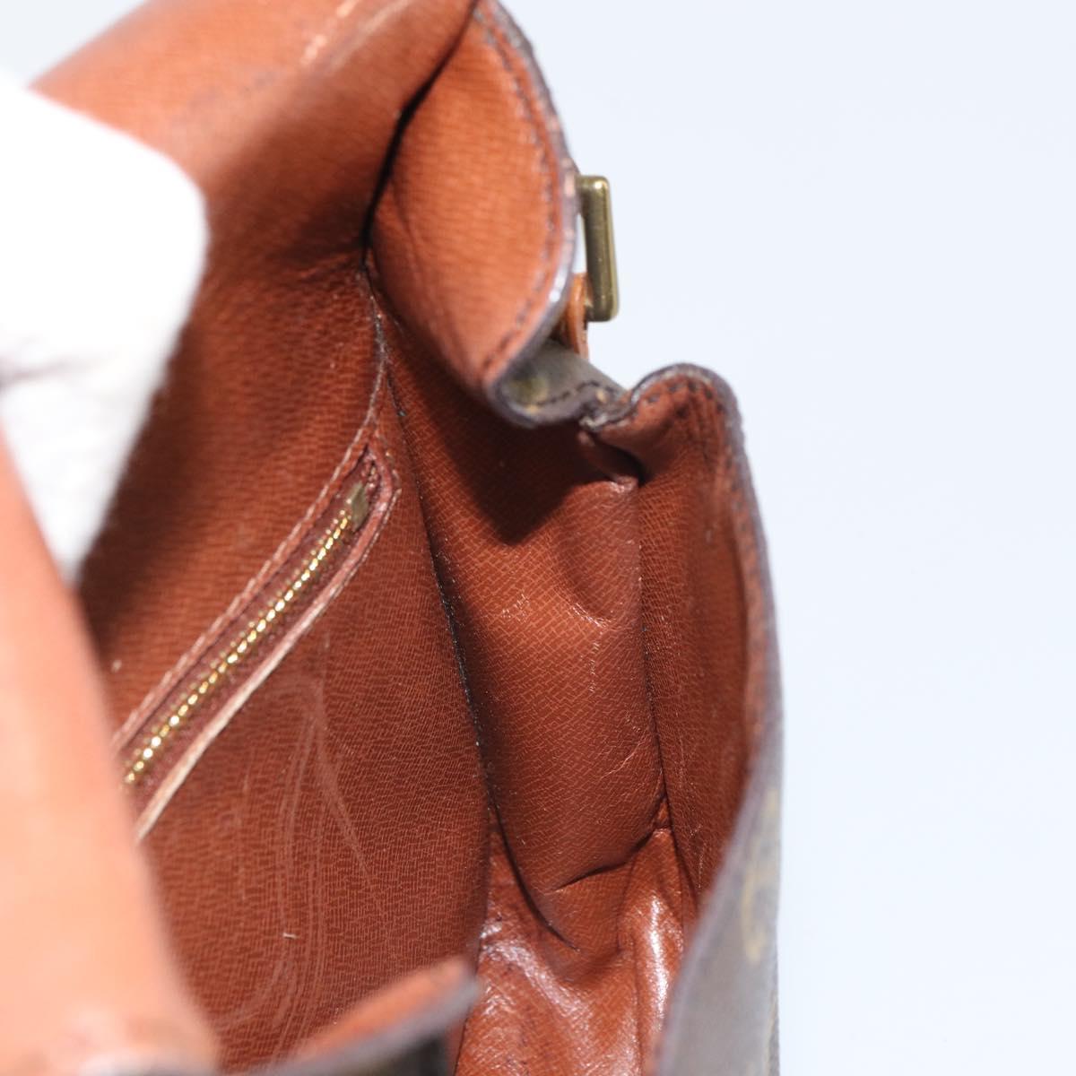 LOUIS VUITTON Monogram Saint Cloud MM Shoulder Bag M51243 LV Auth 166526