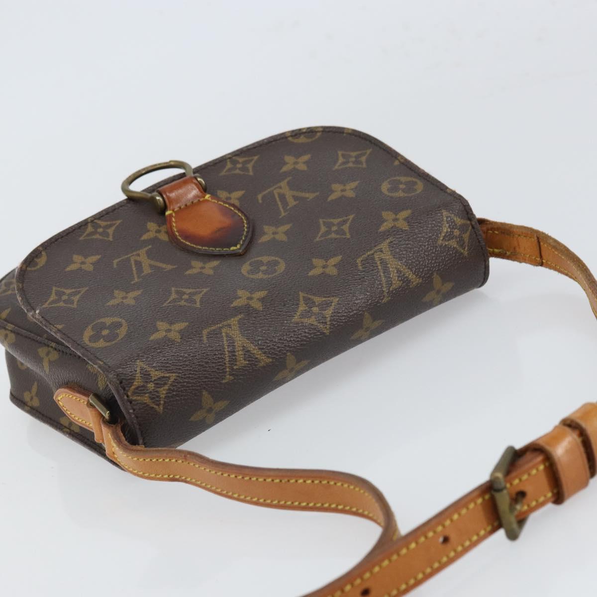 LOUIS VUITTON Monogram Saint Cloud MM Shoulder Bag M51243 LV Auth 166526
