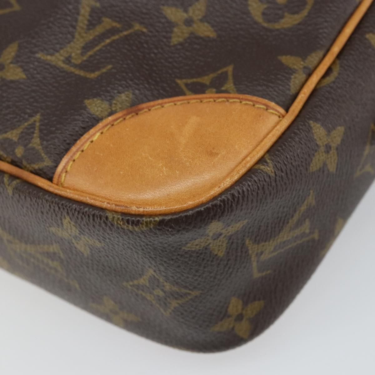 LOUIS VUITTON Monogram Compiegne 28 Clutch Bag M51845 LV Auth 166535