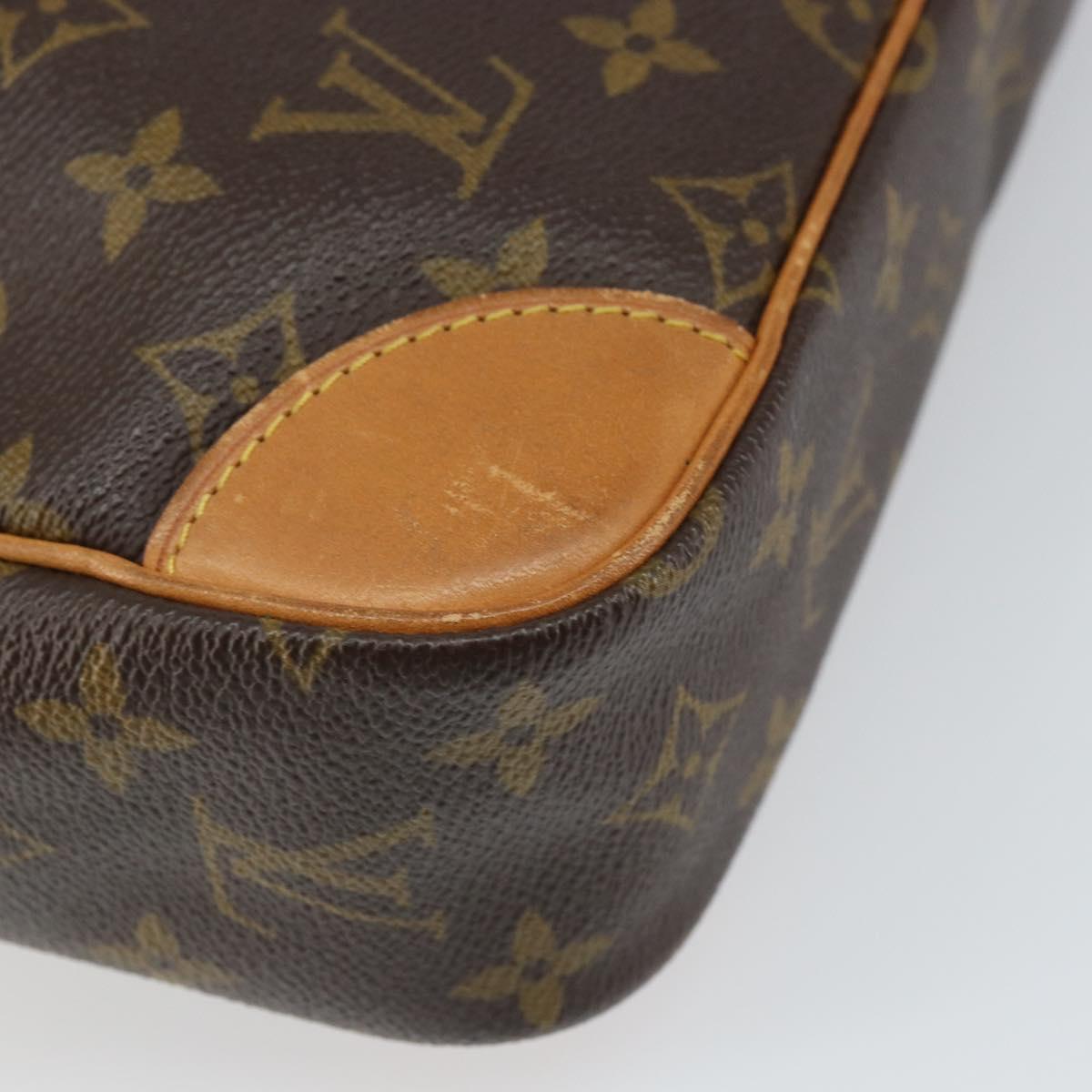 LOUIS VUITTON Monogram Compiegne 28 Clutch Bag M51845 LV Auth 166535