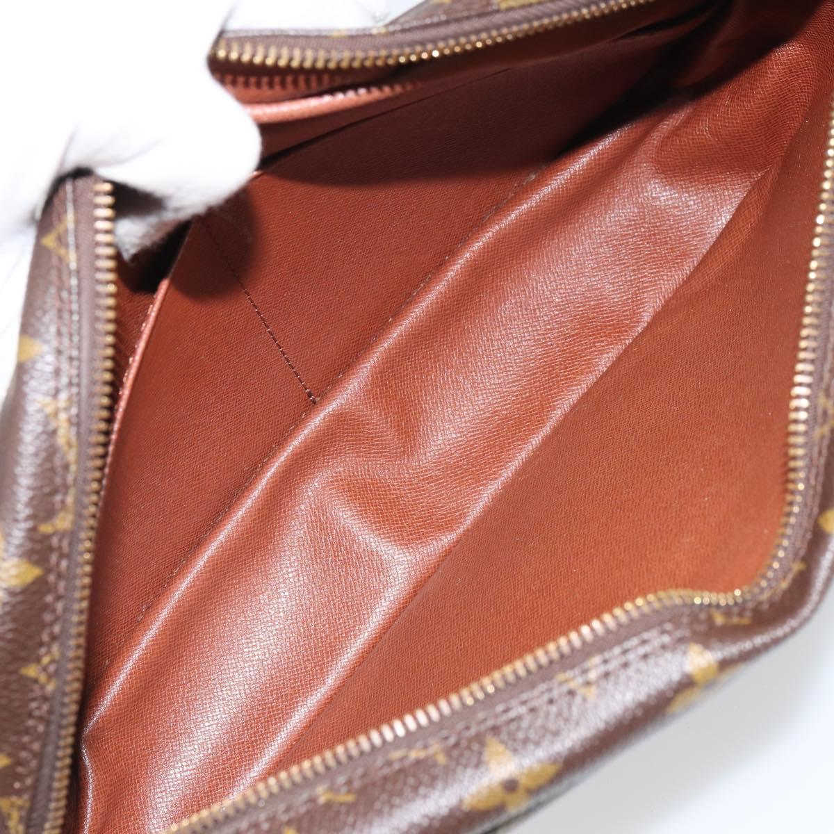 LOUIS VUITTON Monogram Compiegne 28 Clutch Bag M51845 LV Auth 166535