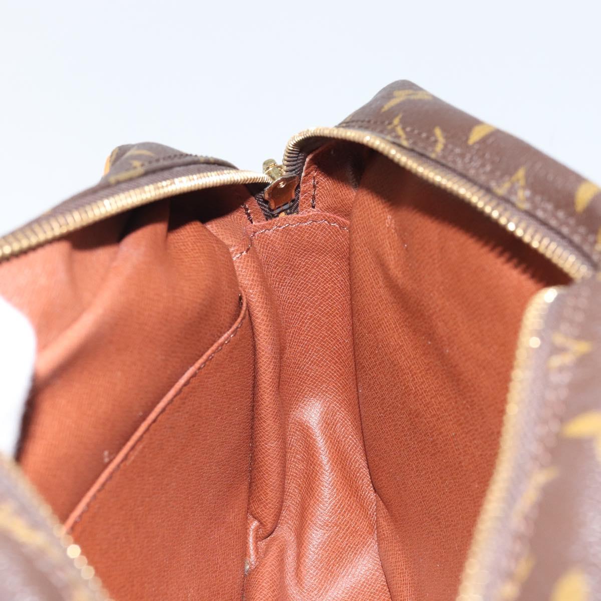 LOUIS VUITTON Monogram Compiegne 28 Clutch Bag M51845 LV Auth 166535