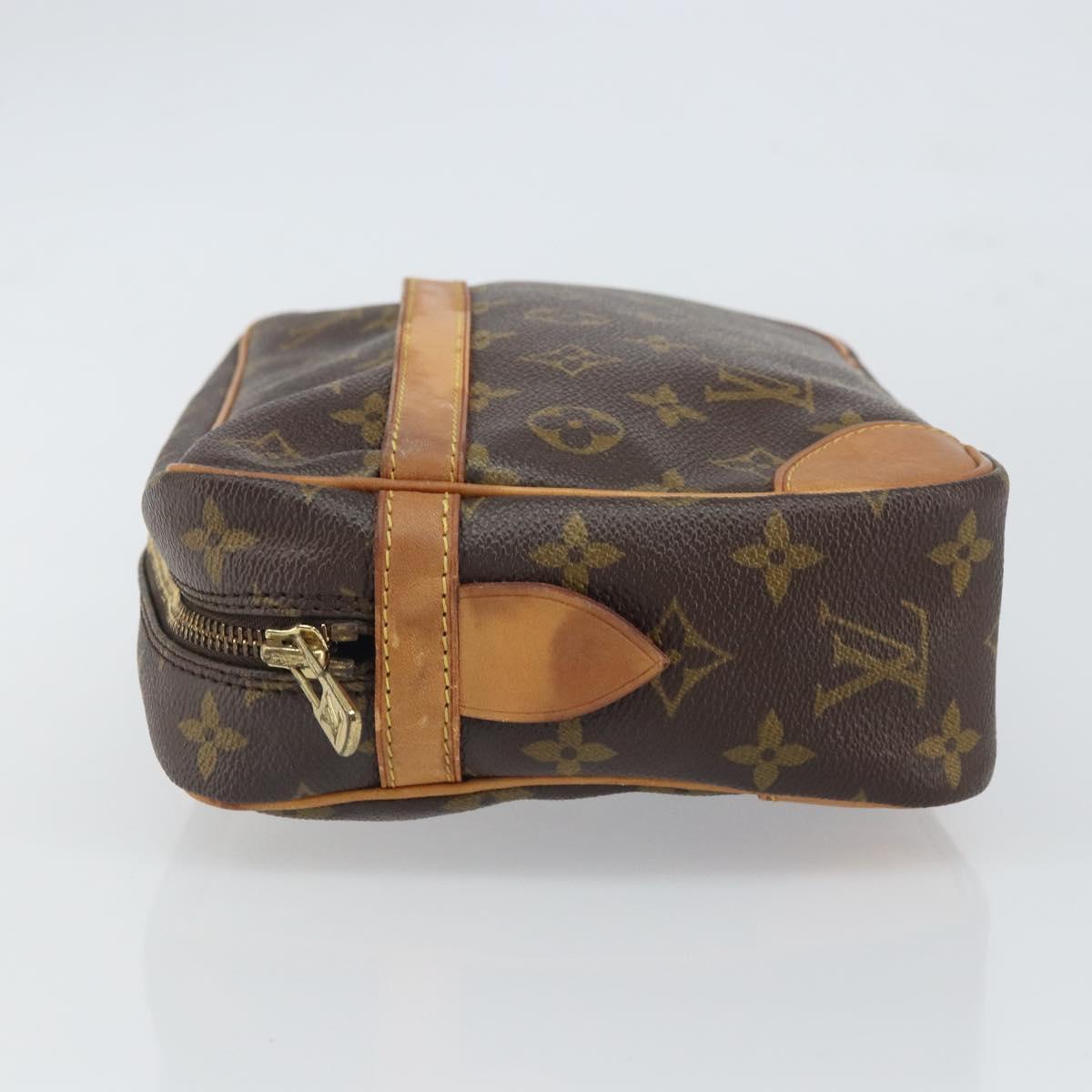 LOUIS VUITTON Monogram Compiegne 28 Clutch Bag M51845 LV Auth 166535