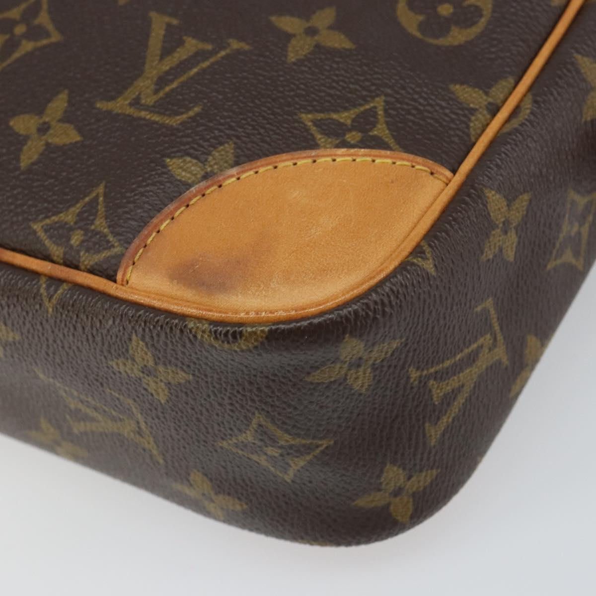 LOUIS VUITTON Monogram Compiegne 28 Clutch Bag M51845 LV Auth 166535