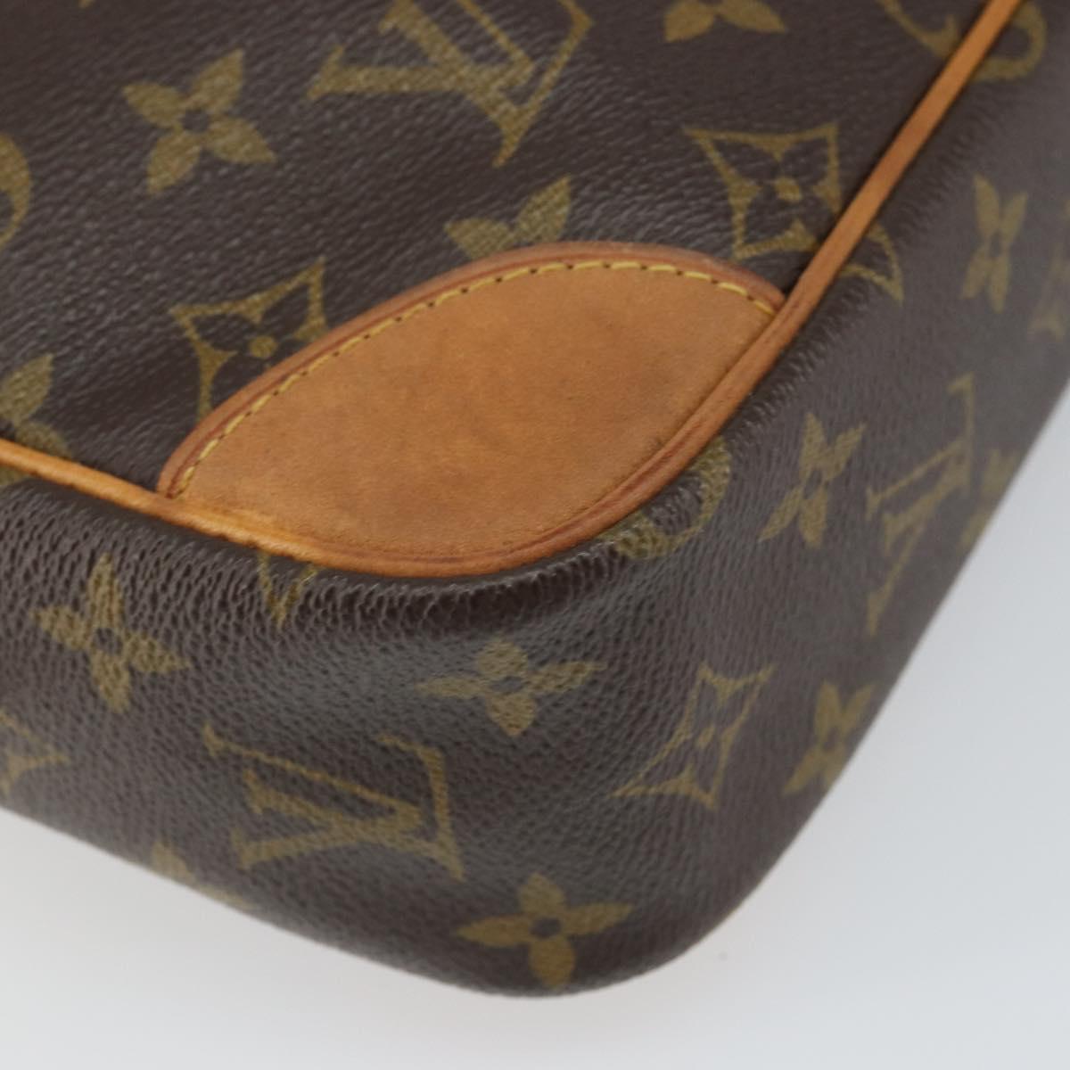 LOUIS VUITTON Monogram Compiegne 28 Clutch Bag M51845 LV Auth 166535