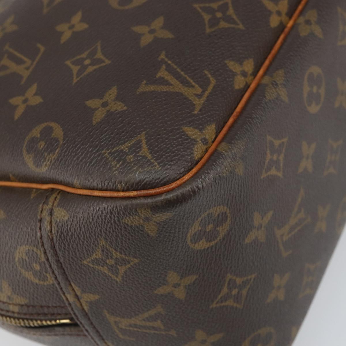 LOUIS VUITTON Monogram Deauville Hand Bag M47270 LV Auth 166538