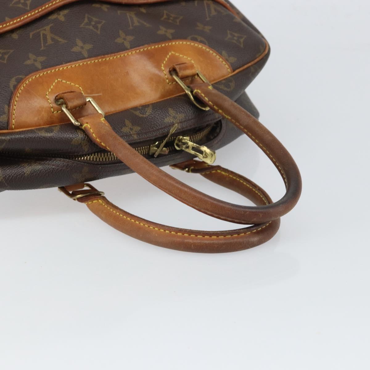 LOUIS VUITTON Monogram Deauville Hand Bag M47270 LV Auth 166538