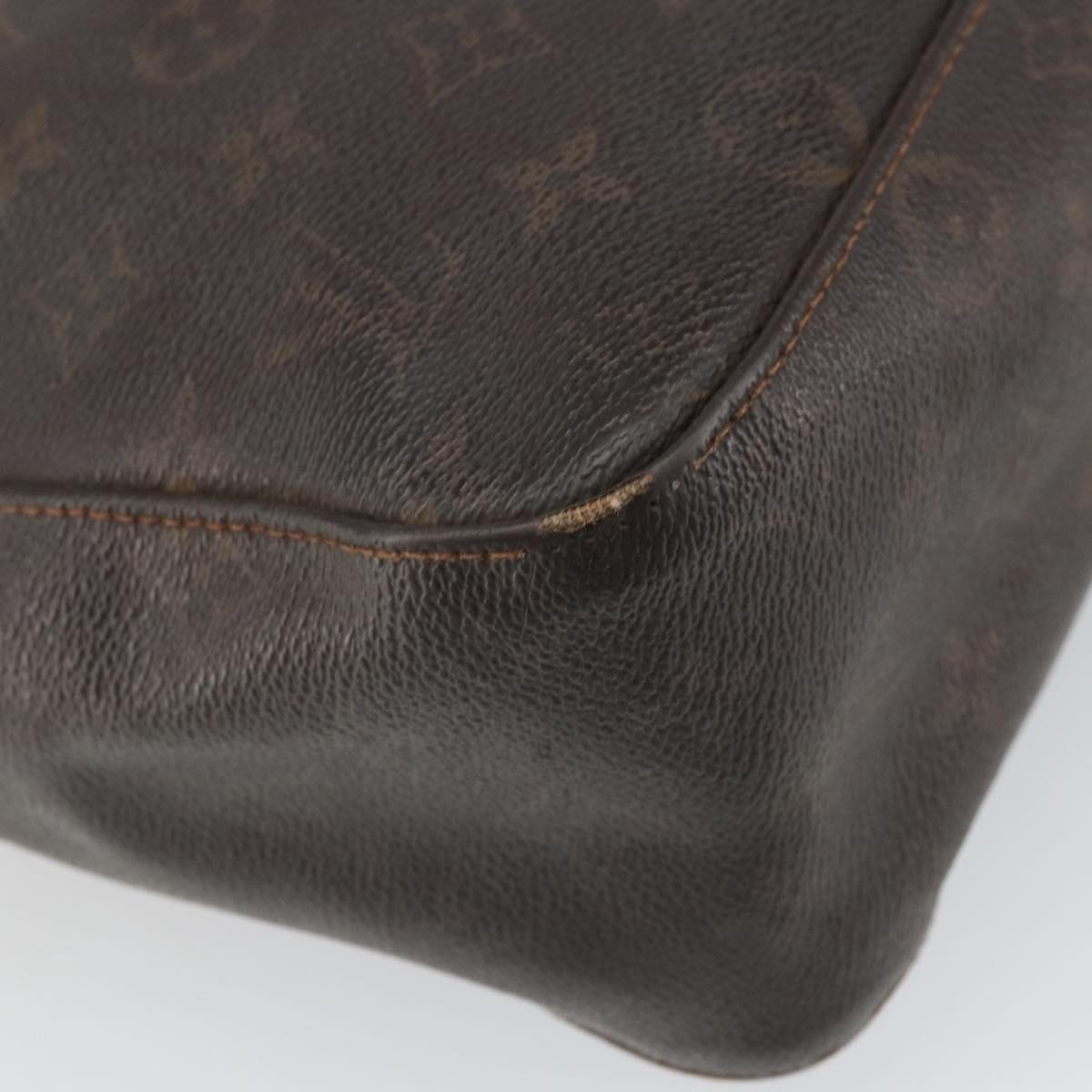 LOUIS VUITTON Monogram Looping GM Shoulder Bag M51145 LV Auth 166544