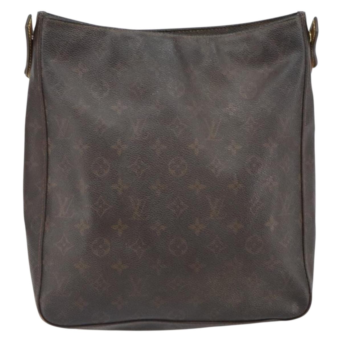 LOUIS VUITTON Monogram Looping GM Shoulder Bag M51145 LV Auth 166544