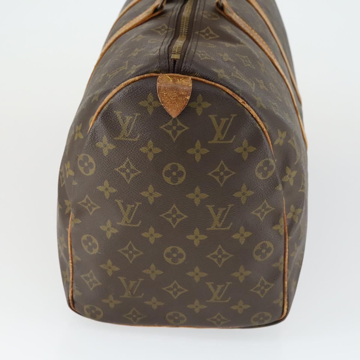 LOUIS VUITTON Monogram Keepall 45 Boston Bag M41428 LV Auth 166548