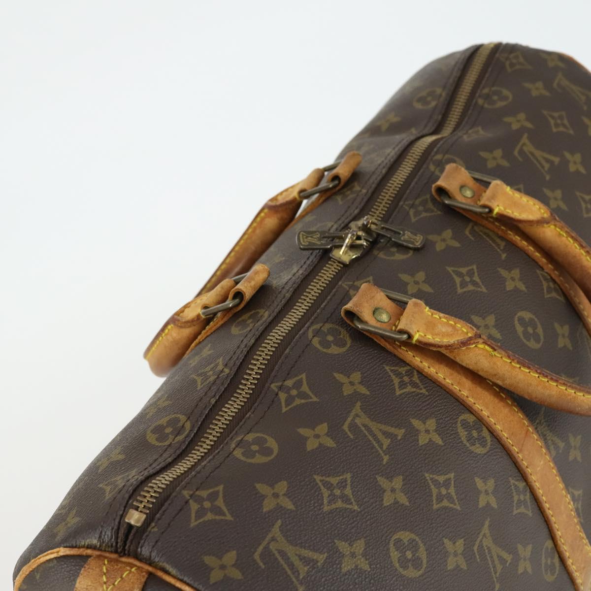 LOUIS VUITTON Monogram Keepall 45 Boston Bag M41428 LV Auth 166548