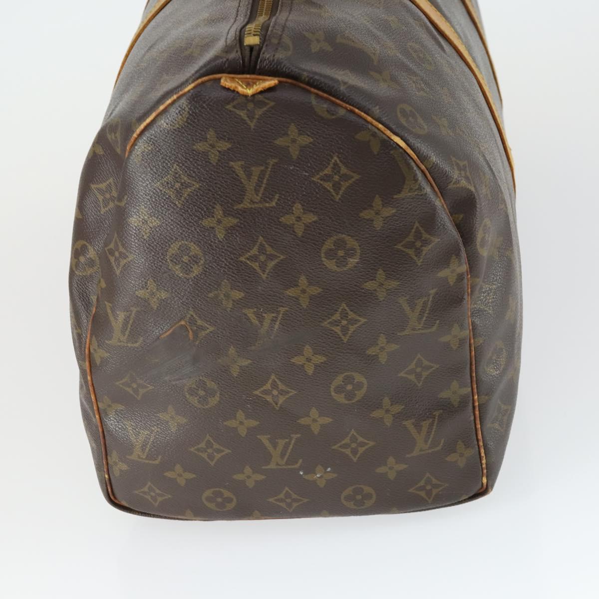 LOUIS VUITTON Monogram Keepall 50 Boston Bag M41426 LV Auth 166549