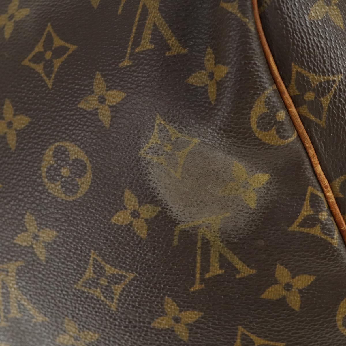 LOUIS VUITTON Monogram Keepall Bandouliere 55 Boston Bag M41414 LV Auth 166551