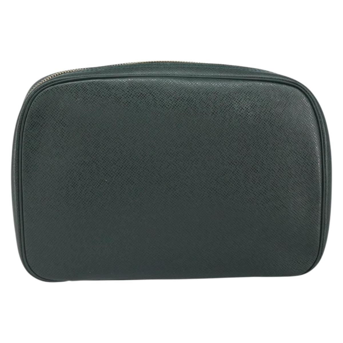 LOUIS VUITTON Taiga Trousse Toilette GM Clutch Bag Epicea M30214 LV Auth 166571