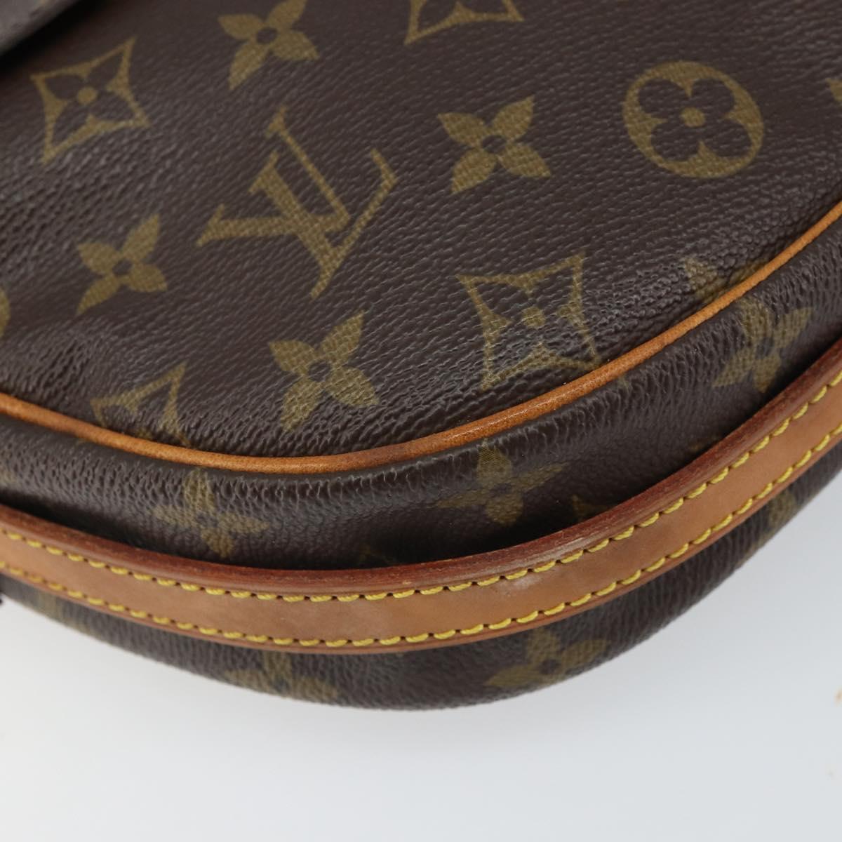 LOUIS VUITTON Monogram Jeune Fille MM Shoulder Bag M51226 LV Auth 166577