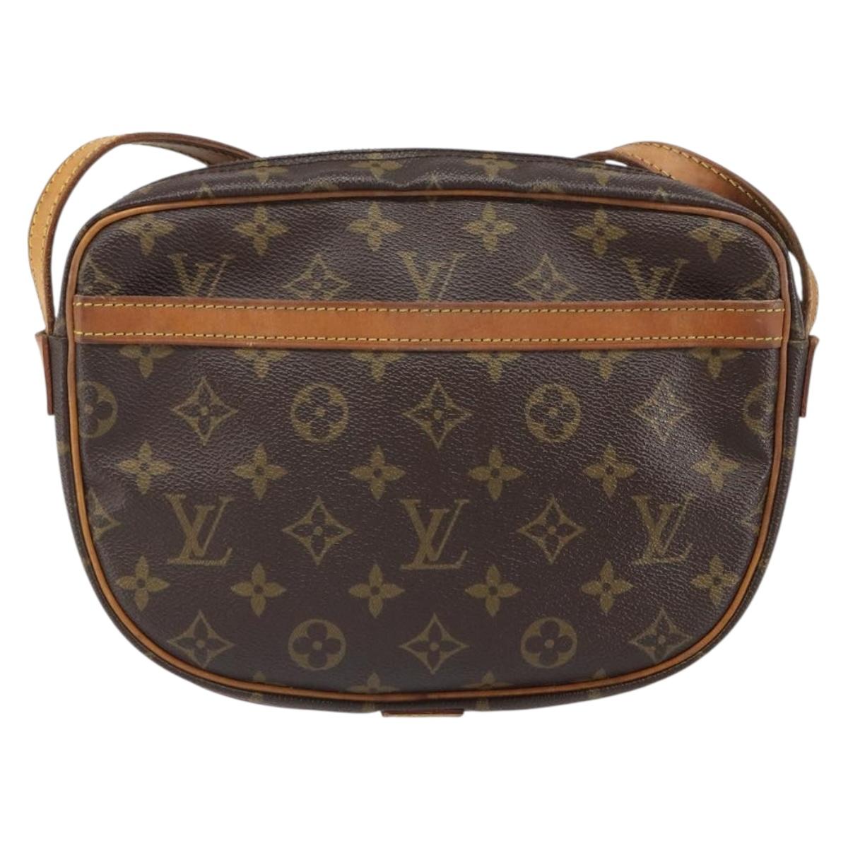 LOUIS VUITTON Monogram Jeune Fille MM Shoulder Bag M51226 LV Auth 166577