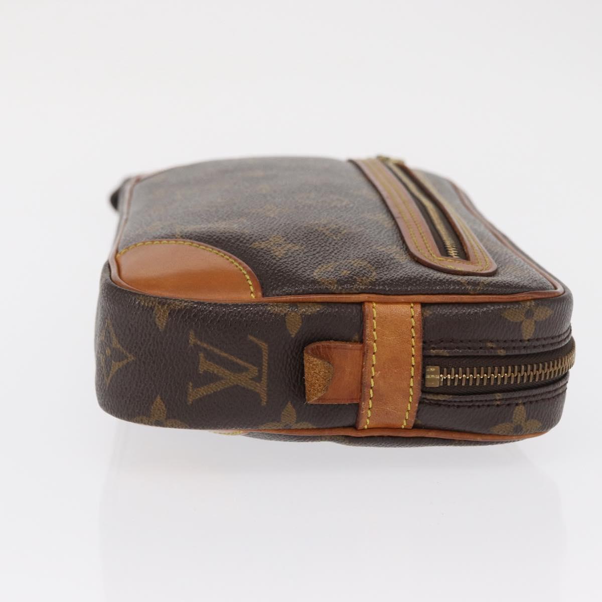 LOUIS VUITTON Monogram Marly Dragonne GM Clutch Bag M51825 LV Auth 166583