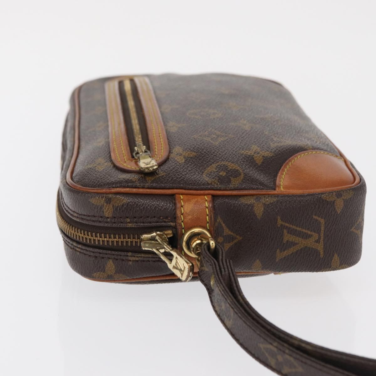 LOUIS VUITTON Monogram Marly Dragonne GM Clutch Bag M51825 LV Auth 166583