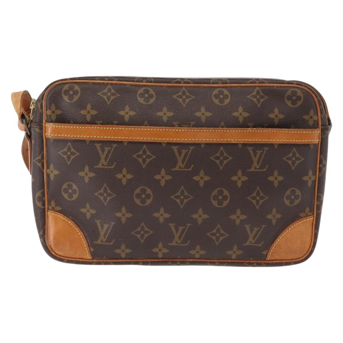 LOUIS VUITTON Monogram Trocadero 30 Shoulder Bag M51272 LV Auth 166585