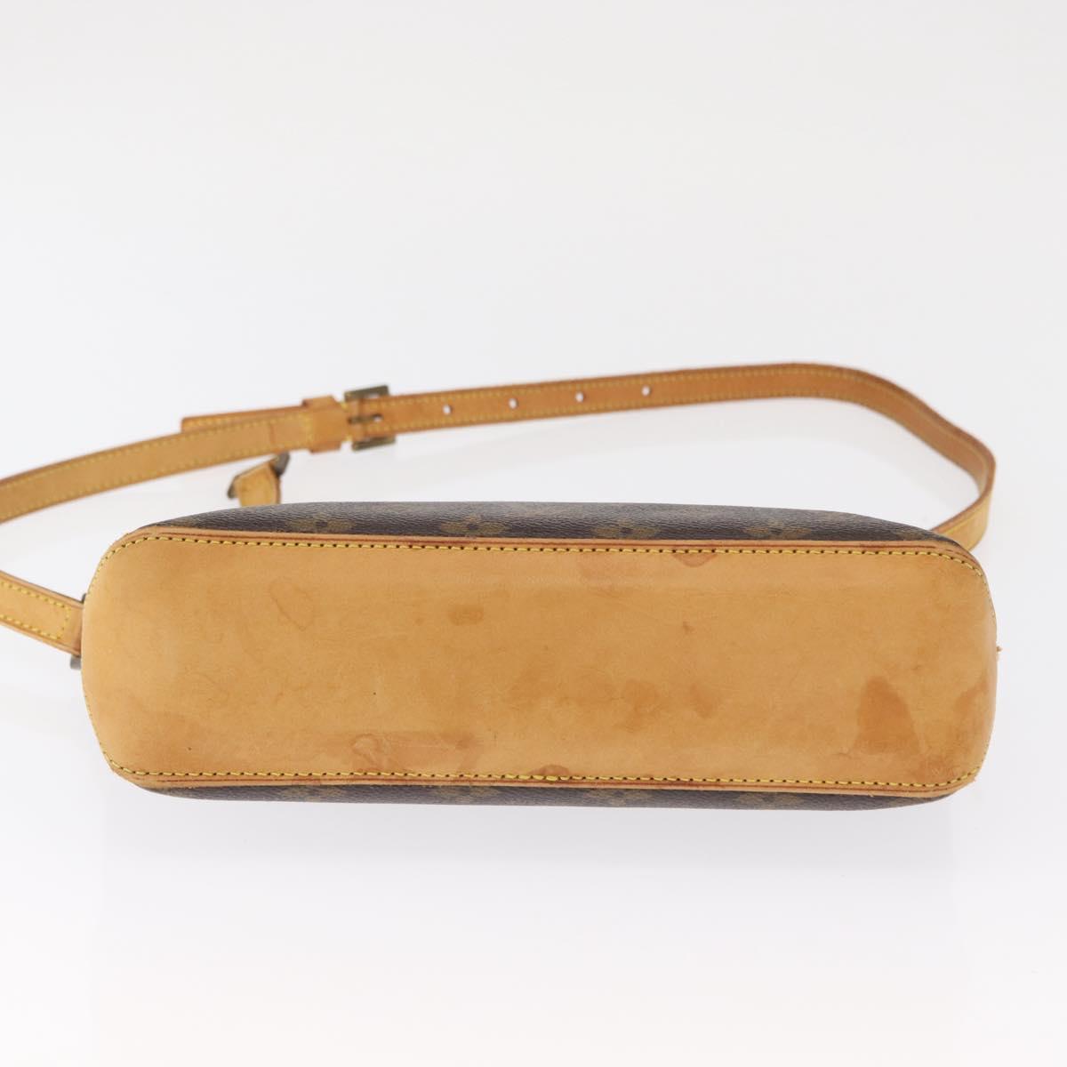 LOUIS VUITTON Monogram Trotteur Shoulder Bag M51240 LV Auth 166586